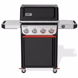 Puissance : 8,2 kW Grilles de cuisson Weber Crafted 4 roulettes Thermomètre digital Grille de réchauffe Finitions du plan de ...