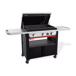 Description générale Barbecue à gaz Weber® Slate GPD de haute qualité, doté d'une grande surface de cuisson de 76 x 46 cm. Sa ...
