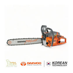Tronçonneuse thermique professionnelle 54,6cc 3,3cv guide 50 cm anti vibration Daewoo DCS5820