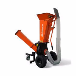 Broyeur Végétaux à Disque, Coupe 50mm, Moteur 212cc 7cv, Double Trémie et aspiration Daewoo DAFDWC425