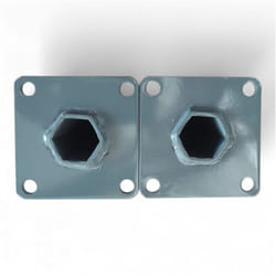 Paire de moyeux hexagonaux 32 mm pour motoculteurs toutes marques Daewoo DAACC-250
