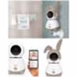 babyphone Caméra intérieure Wi-Fi Full HD 1080p Moniteur bébé microSD Avec capteur de mouvement Vision nocturne Android et iO ...