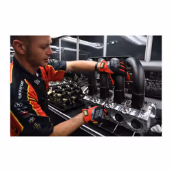 Gants Mechanix Wear FastFit Red; S