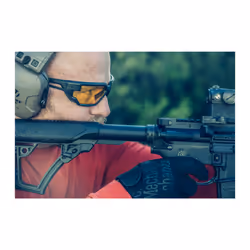 Lunettes de protection Mechanix Wear Tactical Type-X; jaune / noir