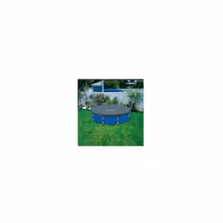 Bâche pour piscine ronde de 457 cm Dimensions 457 cm Débord de 25 cm Cordon de fixation Convient pour piscine à cadre Trous d ...