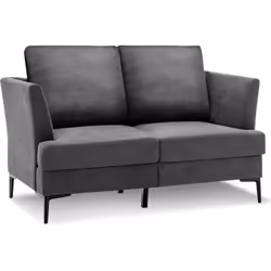 D escription: Passez votre temps libre sur ce confortable canapé rembourré ! Les accoudoirs ergonomiques, les coussins de dos ...