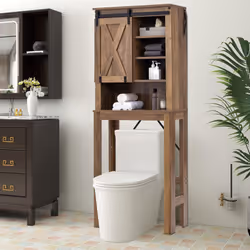 【Espace de rangement important : 】composé d'un grand compartiment ouvert, de 2 placards moyens et de 3 petites étagères de ra ...