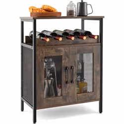Fonctionnalités: Casier à vin et porte-verre conçus pour les amateurs de vin Le casier à vin et le porte-verre sont amovibles ...