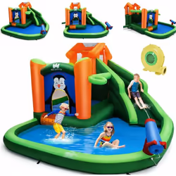 À propos de cet article 【Profitez d’un plaisir aquatique:】Le château gonflable permet à vos enfants de s’éclabousser avec de ...