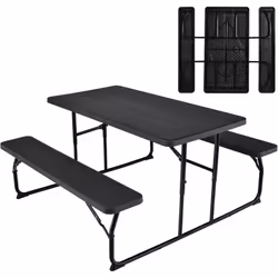 À propos de cet article 【Grand ensemble de table】La table mesure 136cm x 69,5cm et possède un plateau spacieux pour une varié ...