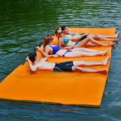 Description : Notre matelas flottant d'eau en mousse XPE de qualité est résistante. La surface est douce et agréable pour la  ...