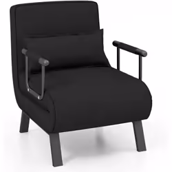 Peut servir de fauteuil, de chaise longue ou de lit simple Le dossier réglable à 6 niveaux (0°, 17°, 34°, 51°, 68°, 85°) répo ...