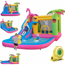 Description générale Ce parc aquatique est parfait pour les enfants de 3 à 10 ans, offrant une expérience de jeu amusante et  ...