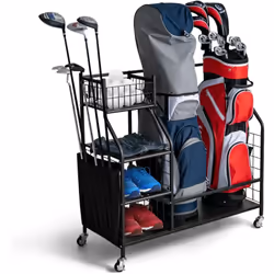 Description : Cet organisateur de rangement pour sac de golf sera un excellent cadeau pour les golfeurs ! Construit avec une  ...