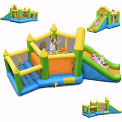 Description : Notre maison gonflable parfaite sera le meilleur cadeau pour enrichir le temps libre des enfants! Le château go ...