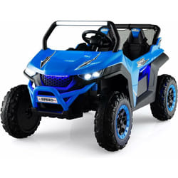 Costway - Voiture Electrique Enfant 12 v avec 2 Places et Télécommande 2,4G, Quad Électrique avec Démarrage Lent pour 3-8 Ans,Vitesses 2-4