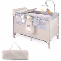 À propos de cet article 【5 en 1 Lit Bébé】Ce lit parapluie bébé avec matelas est conçu pour grandir avec votre enfant. Il fonc ...