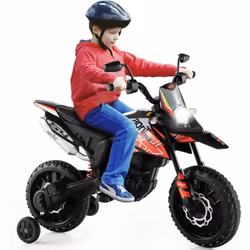 À propos de cet article 【Moto électrique amusante:】Un garde-boue cool, un phare lumineux et un tuyau d'échappement simulé don ...