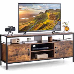 Description : Avec ses lignes simples, notre meuble TV de style industriel s'intégrera dans une variété de styles, et ajouter ...