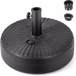 Description : Partenaire parfait pour votre parasol de terrasse ! Notre support de base de parasol remplissable mesure 45 x 3 ...