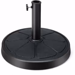 Description : Notre pied de parasol en résine lestée de 45 cm pèse 14 kg, offrant un support solide pour votre parasol. Conçu ...