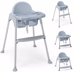 Description : Cette chaise haute 4-en-1 sera un excellent compagnon dans la croissance de votre enfant ! Cette chaise haute p ...