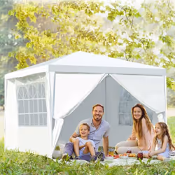 Description générale La tonnelle 3x3 m offre une zone d'ombre spacieuse, idéale pour accueillir plusieurs personnes lors de b ...