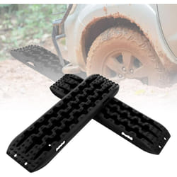 Costway - Planche de Récupération Tout-Terrain 2 Pièces, Tapis de Traction en Nylon Charge 10 t, Récupération de Véhicules dans Neige Boue et Sable,