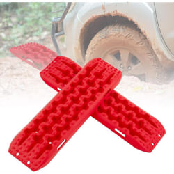 Costway - Planche de Récupération Tout-Terrain 2 Pièces, Tapis de Traction en Nylon Charge 10 t, Récupération de Véhicules dans Neige Boue et Sable,