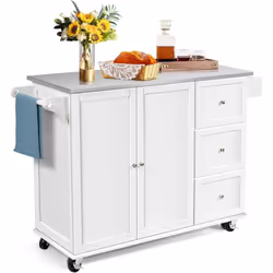 À propos de cet article 【Solution de stockage parfaite :】Le chariot de cuisine dispose de 3 tiroirs pour vous aider à classer ...