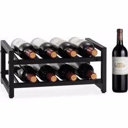 Description : Ce casier à vin ouvert sera un choix idéal pour afficher votre collection de vin dans votre cuisine, votre bar, ...