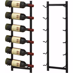 Description générale Notre casier à vin mural pour 6 bouteilles est une solution de rangement idéale, conçue pour optimiser l ...
