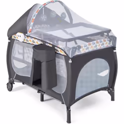 Description : Avec un design multi-usage 5 en 1, ce lit parapluie bébé peut être utilisé comme lit avec moustiquaire amovible ...