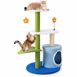 Caractéristiques : En tissu de peluche mohair, doux pour la peau et garder au chaud Perchoir permet au chat de profiter du pa ...