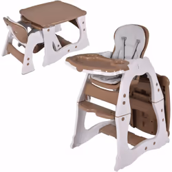 À propos de cet article 【Chaise Haute 3-en-1:】En tant que chaise haute pour bébé, elle peut également être divisée en une cha ...