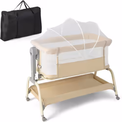 Description : Ce berceau bébé crée un environnement sûr et confortable pour dormir, nourrir et jouer à votre bébé ! Spécialem ...