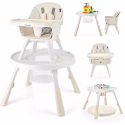 À propos de cet article 【Fonction 6-en-1 :】Vous pouvez facilement convertir cette chaise haute pour bébé en chaise d'activité ...