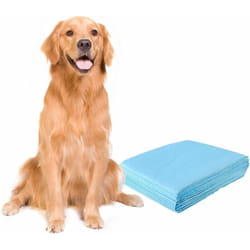 Costway - Alaise pour Chien Jetable 75x90 cm, Tapis Educateur Chien 150pcs en 5 Couches Anti-Fuite, Tapis Propreté Chien Absorption Rapide, Litiere