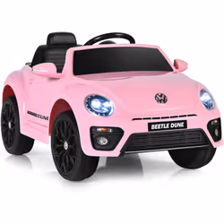 【Voiture à enfourcher sous licence :】 Cette voiture est sous licence officielle de Volkswagen Beetle et a une apparence réali ...