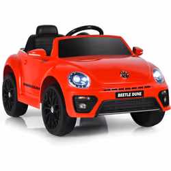 【Voiture à enfourcher sous licence :】 Cette voiture est sous licence officielle de Volkswagen Beetle et a une apparence réali ...