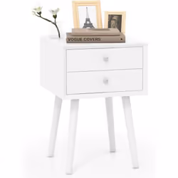 Caractéristiques : Le design simple et moderne apporte style et charme à votre maison Un large plateau et les 2 grands tiroir ...