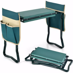Description générale Notre siège de jardin pliable mesure 58 x 27,5 x 50 cm (L x l x H) et peut supporter jusqu'à 150 kg. Ave ...
