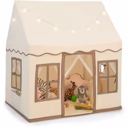 【Tente Spacieuse et Polyvalente :】 Cette maison de jeux pour enfants mesure 121 x 101 x 137 cm, offrant un grand espace pour  ...