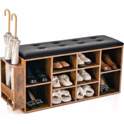 Description générale Rangement réglable avec 10 cubes spacieux pour organiser vos chaussures : 6 petits et 4 grands , avec 2  ...