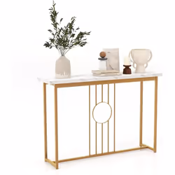 Description : Rehaussez le style de votre espace intérieur avec notre élégante table console ! Cette table d'appoint est doté ...