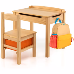 Description : Cette table et chaise à plateau rabattable est un merveilleux cadeau pour votre enfant qui grandit ! Le plateau ...