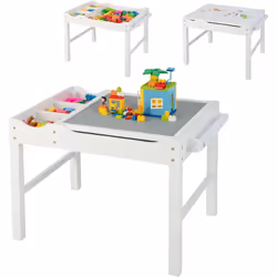 Description : Notre table multi-activités pour enfants est dotée d'un plateau réversible. Elle peut être convertie en table d ...