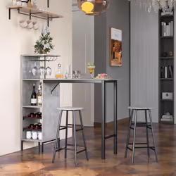 Description : L’ensemble de table et de tabourets de bar ornera votre espace et créera une atmosphère enivrante pour que vous ...
