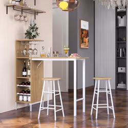 Description : L’ensemble de table et de tabourets de bar ornera votre espace et créera une atmosphère enivrante pour que vous ...
