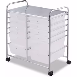 À propos de cet article 【Grand espace de rangement : 】Avec 1 grande plate-forme supérieure (58,5 x 37 cm ) et 10 tiroirs (34  ...